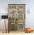 Mid-Century Modern Antique Spanish Style Armoire Carved Storage Bar Cabinet For Sale - Image 3 of 9