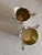 Vintage Poole Silver Co. silverplate creamer and sugar bowl set featuring elegant footed bases and classic curved...