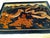 Textile Vintage Chinese Pictorial Rug, Hand-Knotted Wool on Cotton, Great Wall Scene, 2' x 3' For Sale - Image 7 of 8