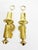 Metal Neoclassical Style Brass Wall Sconces, France, 1960s, Set of 2 For Sale - Image 7 of 12