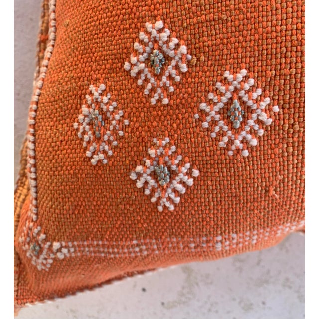 Moroccan Silk Sabra Pillows Cover - a Pair For Sale - Image 6 of 9