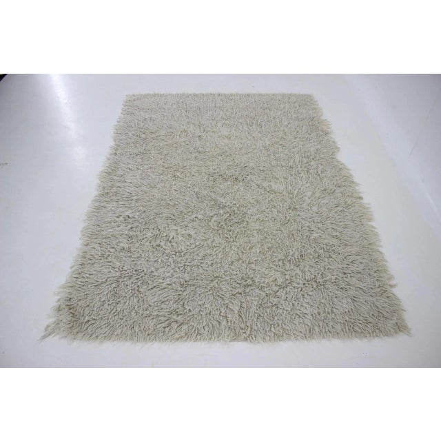Danish Wool Rug, 1970s For Sale - Image 3 of 8