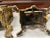 Set of 5, Early 20th Century A Three Piece Clock Garniture Together With a Pair of Three Light Candelabras For Sale - Image 10 of 12