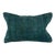 16 x 24 Hemp Pillow Turkish Cushion Natural Grayish Blue Pillow Cushion Cover For Sale