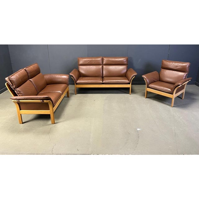 Vintage Scala Sofa Set from Dreipunkt International, 1970s, Set of 3 For Sale - Image 4 of 14