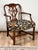 Chippendale Antique George III Chippendale Open Arm Chair C. Early 19th Century For Sale - Image 3 of 7