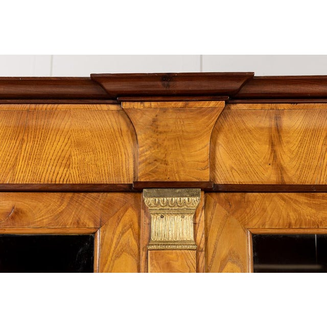 French Ash Bookcase, 19th Century For Sale - Image 3 of 11