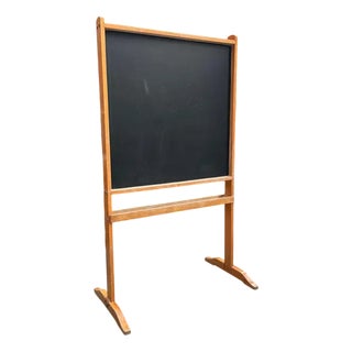 Vintage School Chalkboard, 1960s For Sale