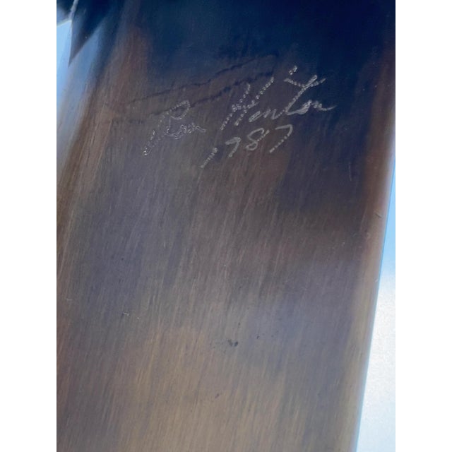 1980s Sculptural Bronze Box by Ron Hinton For Sale - Image 4 of 6