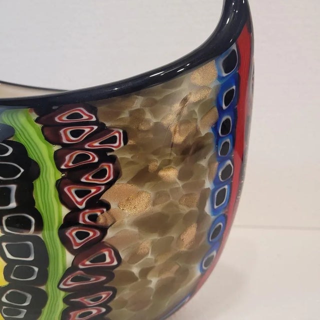 Crescent Centerpiece in Murano Glass, Italy, 1990s For Sale - Image 10 of 13