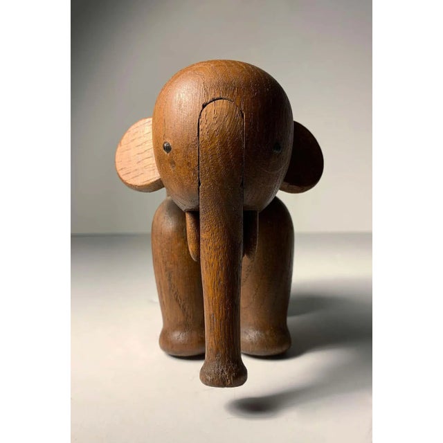 Kay Bojesen Vintage Kay Bojesen Articulating Wood Toy Elephant For Sale - Image 4 of 8