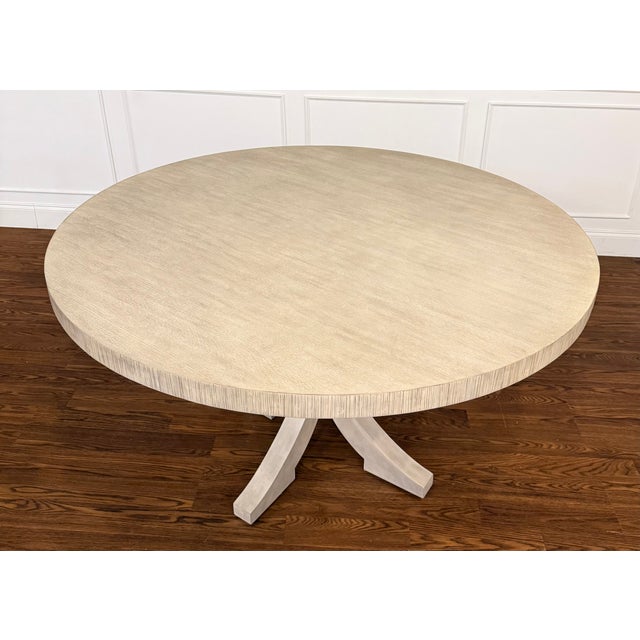 White Century Casual Round Dining/Breakfast/Game Table For Sale - Image 8 of 14