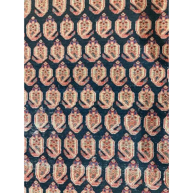 Persian 1900's Antique Persian Malayer Rug For Sale - Image 3 of 7