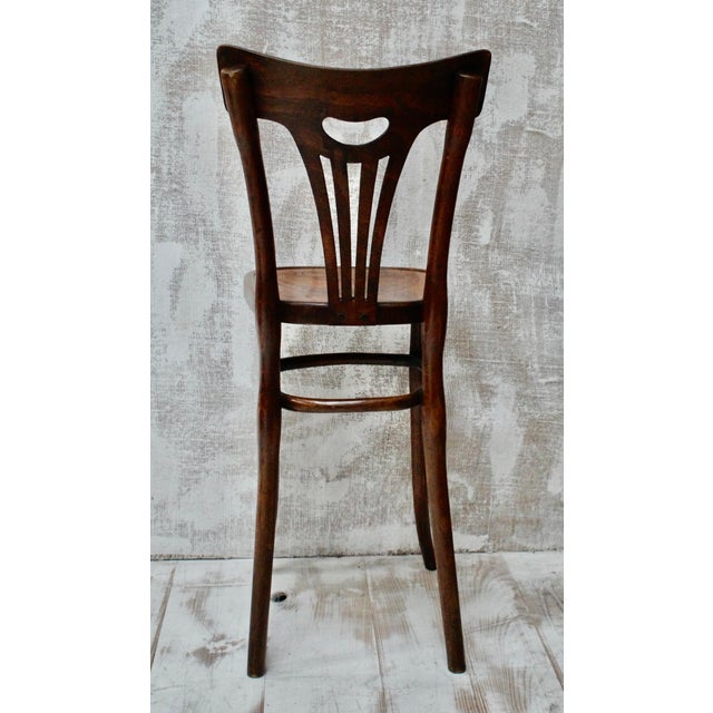 1900 - 1909 Edwardian Childs Correctional Chair from Thonet, 1902 For Sale - Image 5 of 10