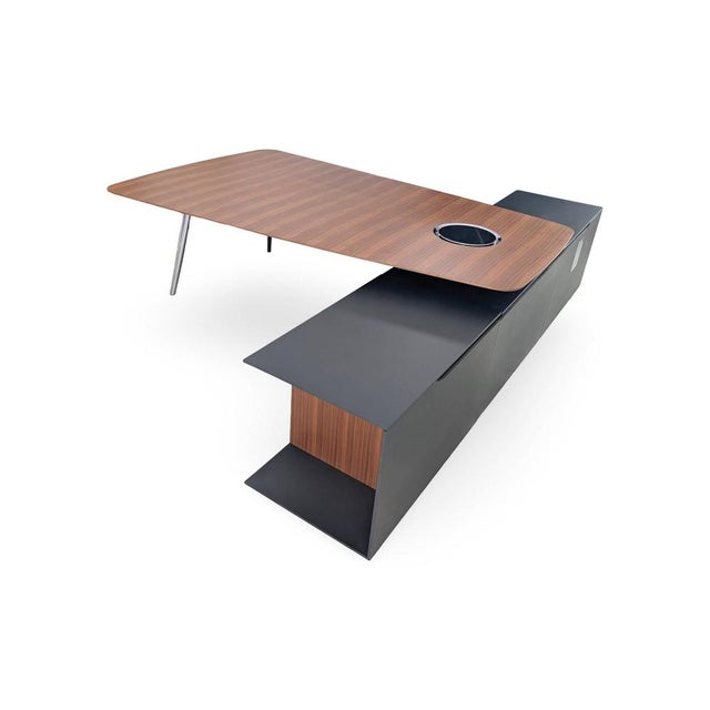 Walnut Desk by Eoos for Walter Knoll For Sale - Image 5 of 18