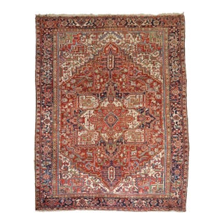 Traditional Persian Heriz Rug no. j5223 For Sale