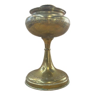 Art Nouveau Gilt Brass Incense Burner, 1910 For Sale