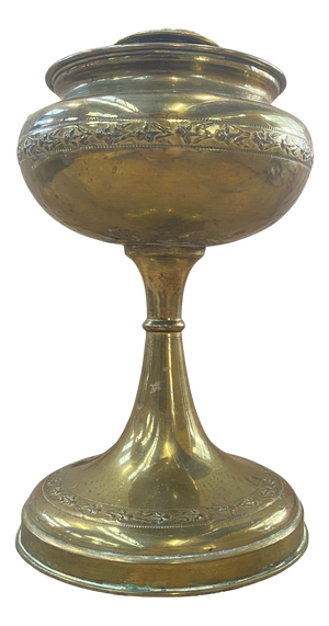 Art Nouveau Gilt Brass Incense Burner, 1910