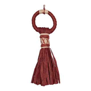 SAMPLE - Schumacher x Johanna Ortiz Broom Tassel In Cayenne For Sale