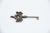 Highly Detailed Silver Key, in Good conditions. Designed 1920 to 1949