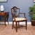 2020s Drape Carved Shield Back Chairs - Set of 10 For Sale - Image 5 of 14