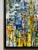 Mid Century Modern Abstract Expressionist Painting by California Artist Carol Bernard 1960's For Sale In San Francisco - Image 6 of 7