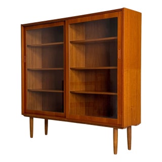 Teak Display Cabinet, 1960s For Sale
