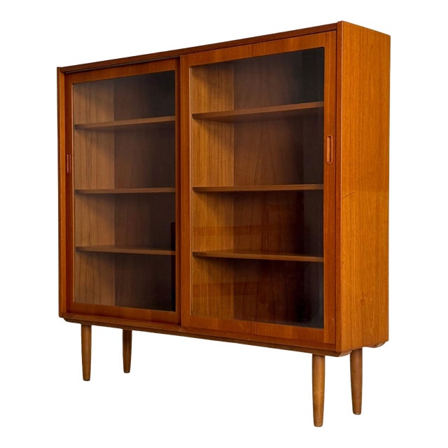 Teak Display Cabinet, 1960s For Sale