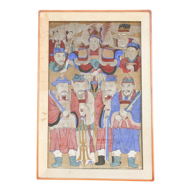 19th Century Chinese Eight Immortal Painting For Sale