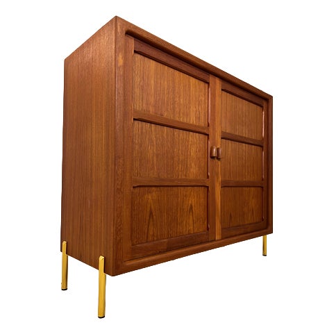 Vintage Danish Teak Sideboard For Sale