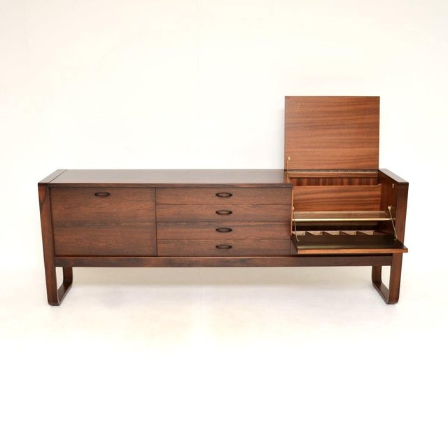 Mid-Century Modern Vintage Sideboard attributed to Gunther Hoffstead for Uniflex, 1960 For Sale - Image 3 of 14