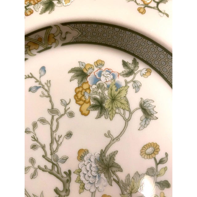 1970s 1970s Royal Doulton Tonkin with Indian Tree Dinner Plates - Set of 13 For Sale - Image 5 of 8