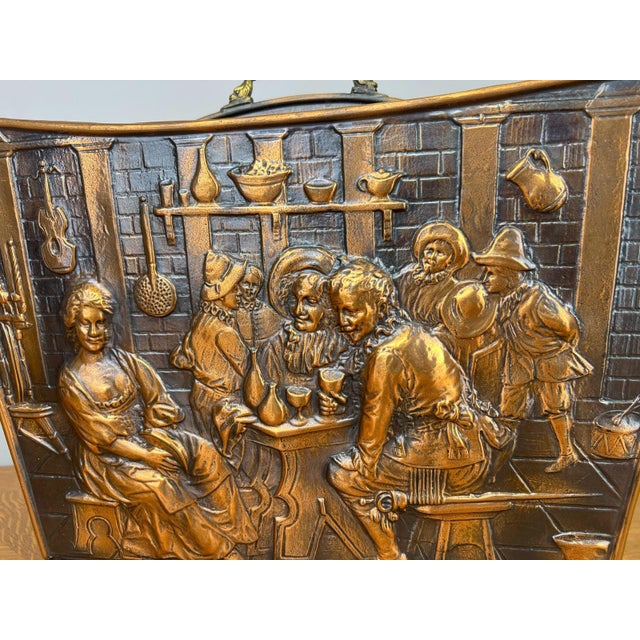 Vintage French Style Newspaper Rack For Sale - Image 11 of 13