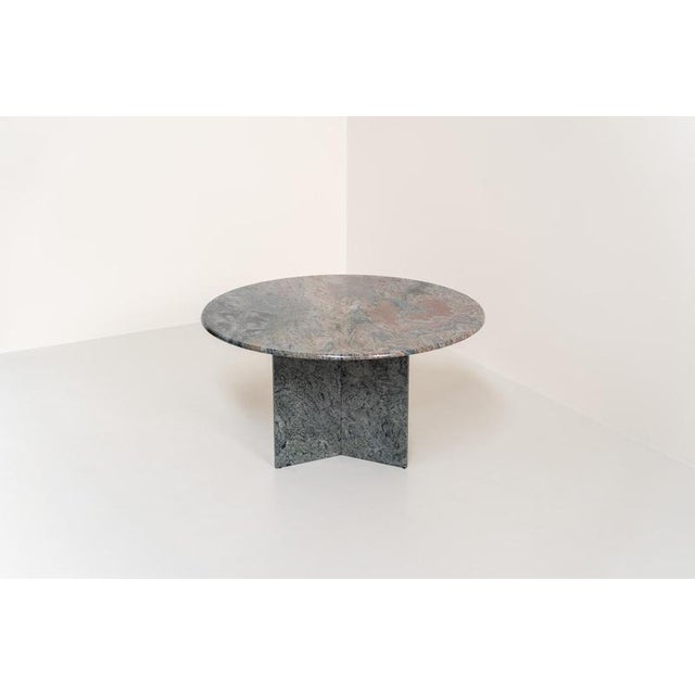 Dining Table in Solid Juparana Granite For Sale - Image 3 of 16