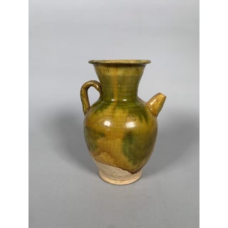 Sancai glazed ewer, China, Tang Dynasty (618-907 AD) For Sale
