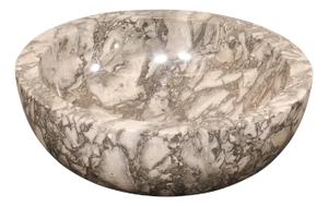 Onyx Sink, Polished, Grey & White Color