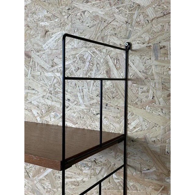 Danish String Style Wall Shelf in Teak from WHB, Germany, 1960s For Sale - Image 15 of 18