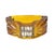 Plastic Vintage Art Deco Carved Bakelite and Paste Hinged Cuff, 1930s For Sale - Image 7 of 14