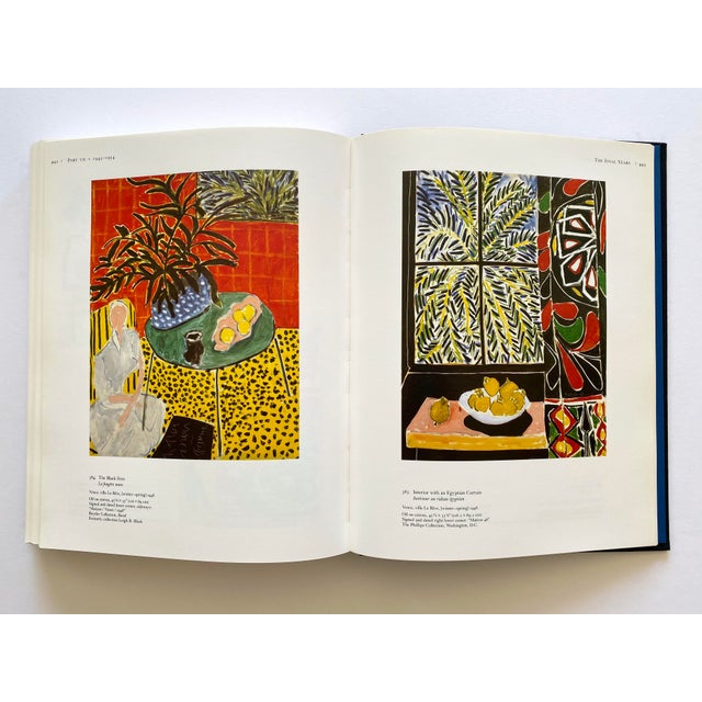 Textile " Henri Matisse : A Retrospective " Vintage 1992 First Edition Landmark Volume Large Hardcover Exhibition Art Book For Sale - Image 7 of 12