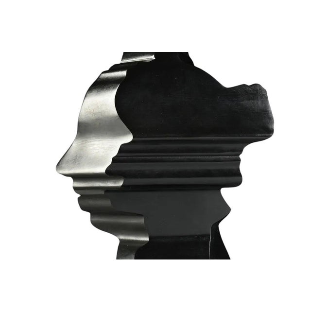 Contemporary Nick Hornby "Vanity Working on a Weak Head Produces Every Sort of Mischief (Jane Austen)" Bust Sculpture For Sale - Image 3 of 4