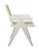 Noir NOIR Jude Chair with Caning, White Wash For Sale - Image 4 of 5