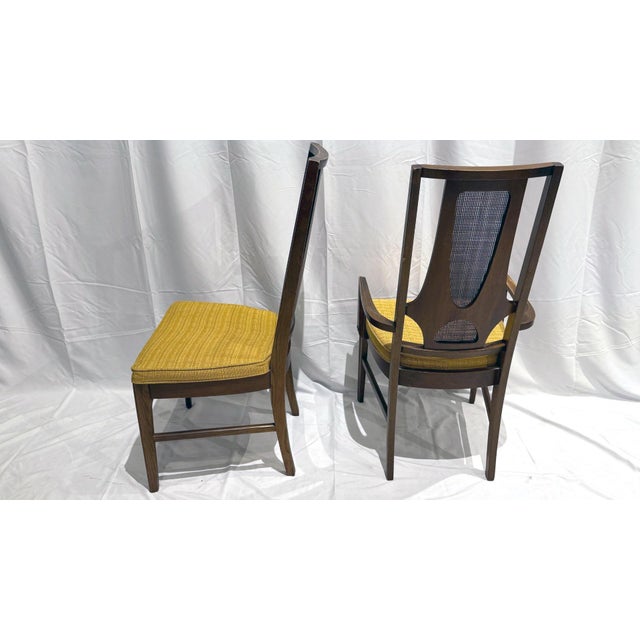 1960s 1960s Broyhill "Brasilia" Mid-Century Modern Dining Chairs - Set of 6 For Sale - Image 5 of 12