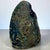 Vintage Brazilian "Blue Shot Eyes" Polished Dyed Agate Geode Bookends - A Pair For Sale - Image 9 of 10