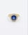 2020s Natural Blue Sapphire 3.60cts & Diamond 0.20cts Ring in 18k Gold For Sale - Image 5 of 8