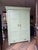 Green Antique Painted Green Wooden Wardrobe For Sale - Image 8 of 8
