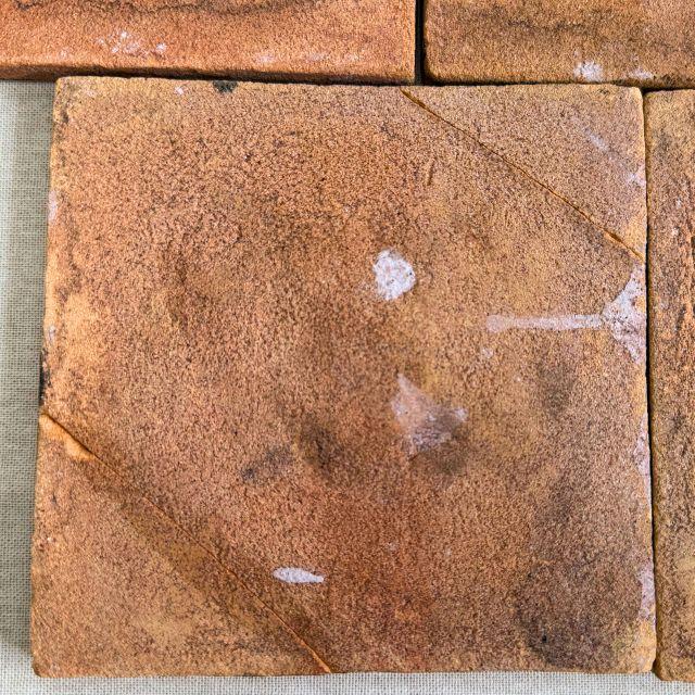 Ink Blue 19th Century Hand-Painted Delft Wall Tiles With Flowers and a Bird, Set of Five (5) For Sale - Image 8 of 11