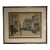 1928 "Epicerie" Impressionist Earth Tone Color Aquatint Etching by t.f. Simon For Sale