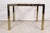 Mastercraft 1960s Mid Century Modern Burl Wood & Brass Square Side Table With Glass Top, Manner of Mastercraft For Sale - Image 4 of 7