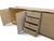 Vintage Beige and Gold Lacquered Wooden Sideboard, 1970s For Sale - Image 4 of 11
