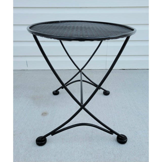 1960s 1960s Mid Century Tempestini Patio Side Table, Attributed For Sale - Image 5 of 11